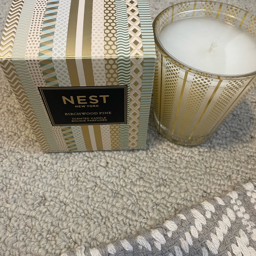 Nest candle brand new!